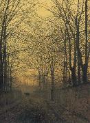 Atkinson Grimshaw October Gold china oil painting artist